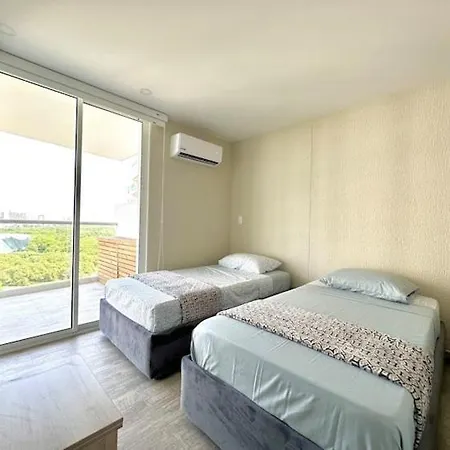 Apartamento Con Estilo A Pasos De La Playa Cartagena